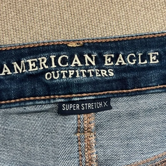American Eagle Blue Jean Shorts - Picture 3 of 4